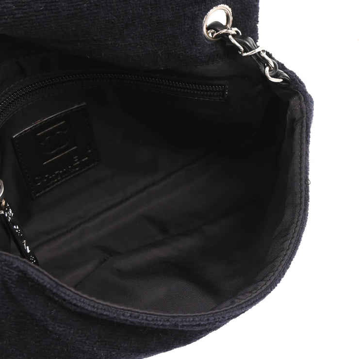 Chanel Black Cotton Sport Line Handbag