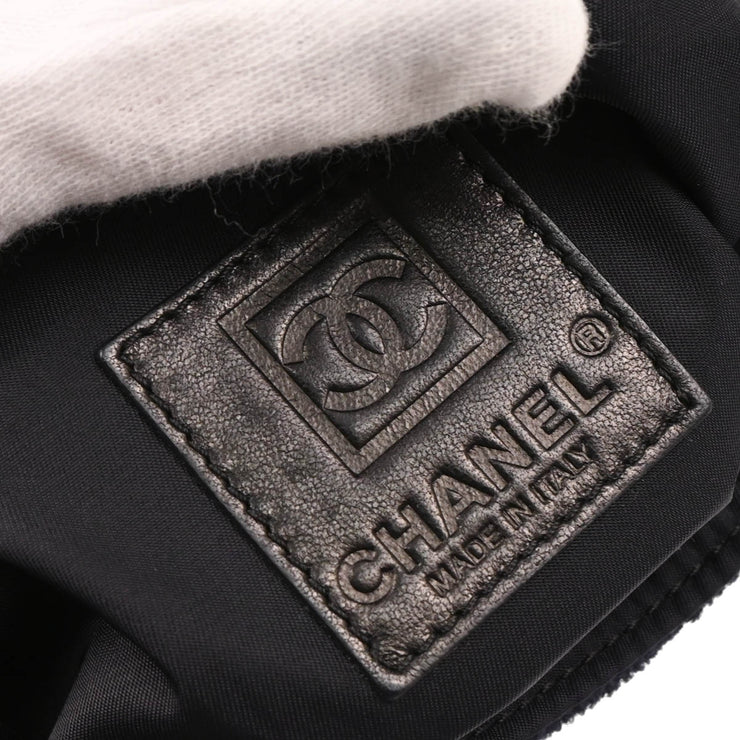 Chanel Black Cotton Sport Line Handbag
