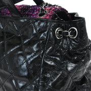 Chanel Black Lambskin Portobello 2way Shoulder Handbag