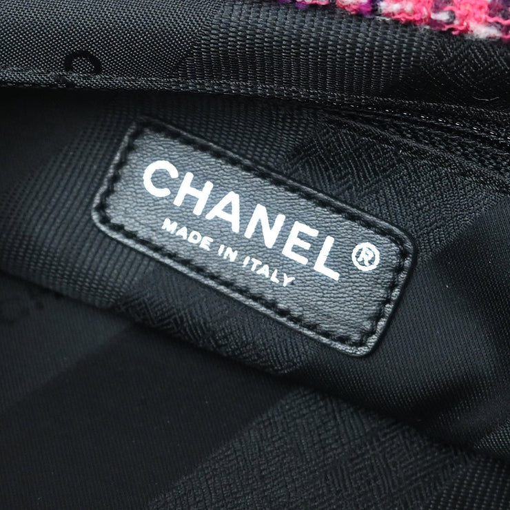 Chanel Black Lambskin Portobello 2way Shoulder Handbag