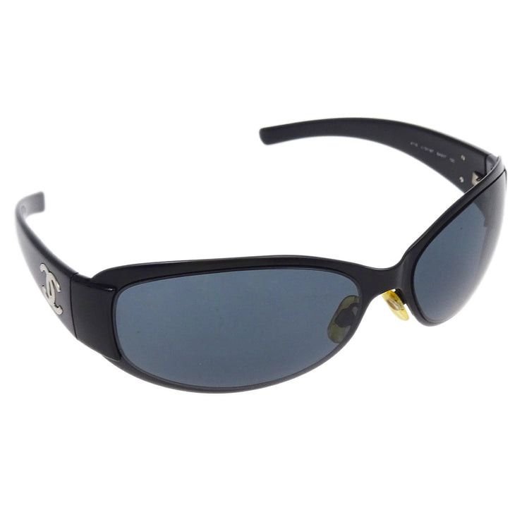 Chanel Sunglasses Eyewear Black Small Good