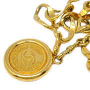 Chanel Medallion Charm Chain Belt Gold Small Good