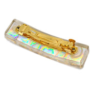 Chanel Hair Clip Barrette Clear 97A