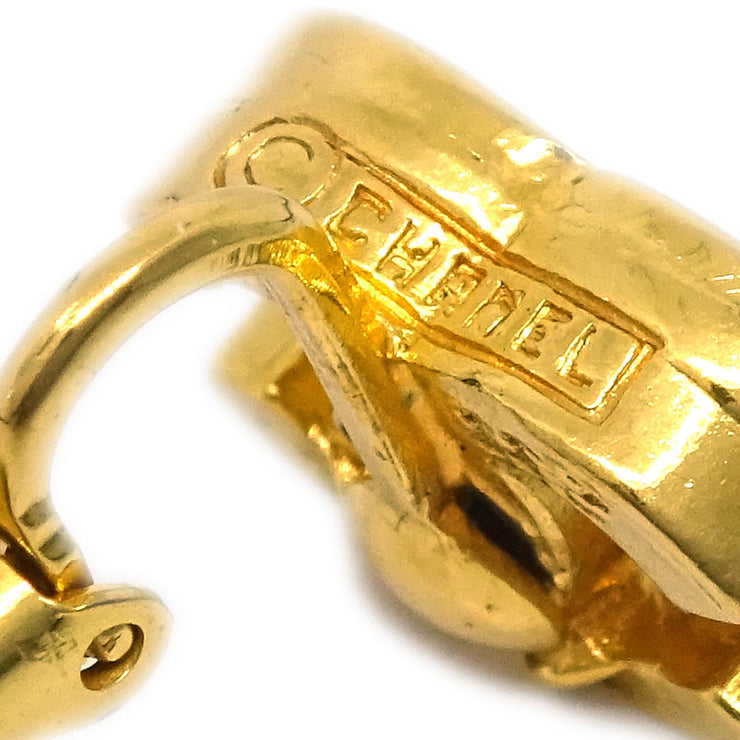 Chanel Gold Mini CC Earrings Clip-On 233