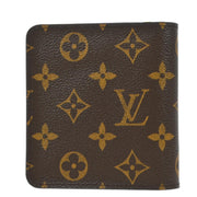 Louis Vuitton Monogram Groom Compact Zip Wallet M60036