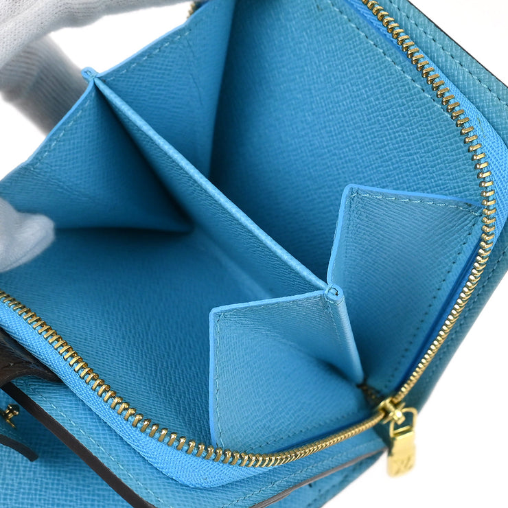 Louis Vuitton Monogram Groom Compact Zip Wallet M60036