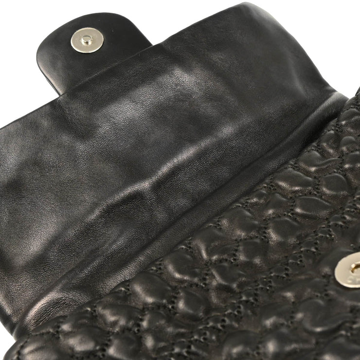 Chanel Black Embossed Lambskin Handbag