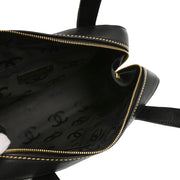 Chanel Black Calfskin Wild Stitch Handbag