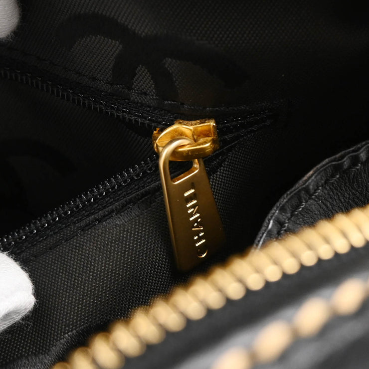 Chanel Black Calfskin Wild Stitch Handbag