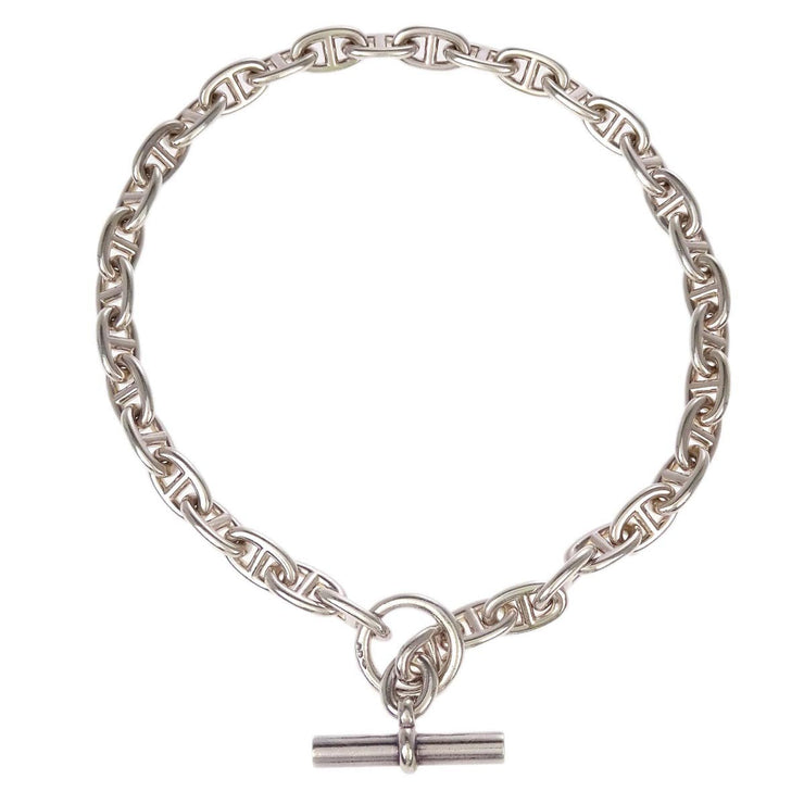 Hermes Chaine d'Ancre Necklace Silver