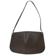 Louis Vuitton Brown Epi Pochette Demi-lune Handbag M5262D