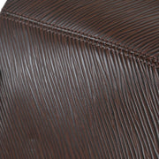 Louis Vuitton Brown Epi Pochette Demi-lune Handbag M5262D
