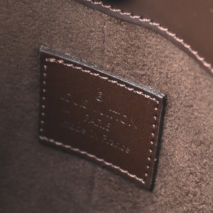 Louis Vuitton Brown Epi Pochette Demi-lune Handbag M5262D
