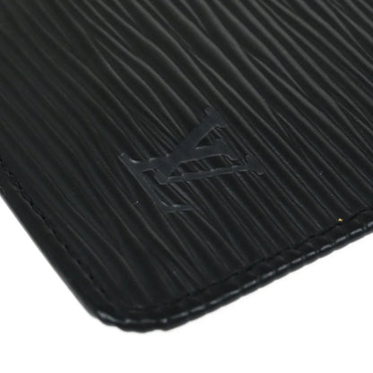 Louis Vuitton 2003 Black Epi Pochette Cles Coin Purse M63802