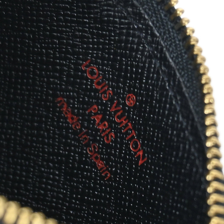 Louis Vuitton Black Epi Pochette Cles Coin Purse M63802