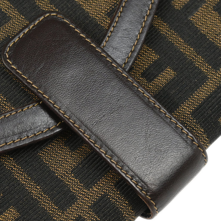 Fendi Brown Zucca Wallet Purse
