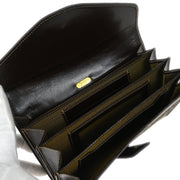 Fendi Brown Zucca Wallet Purse
