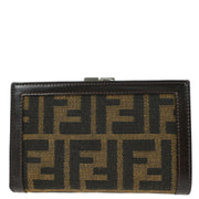 Fendi Brown Zucca Wallet Purse