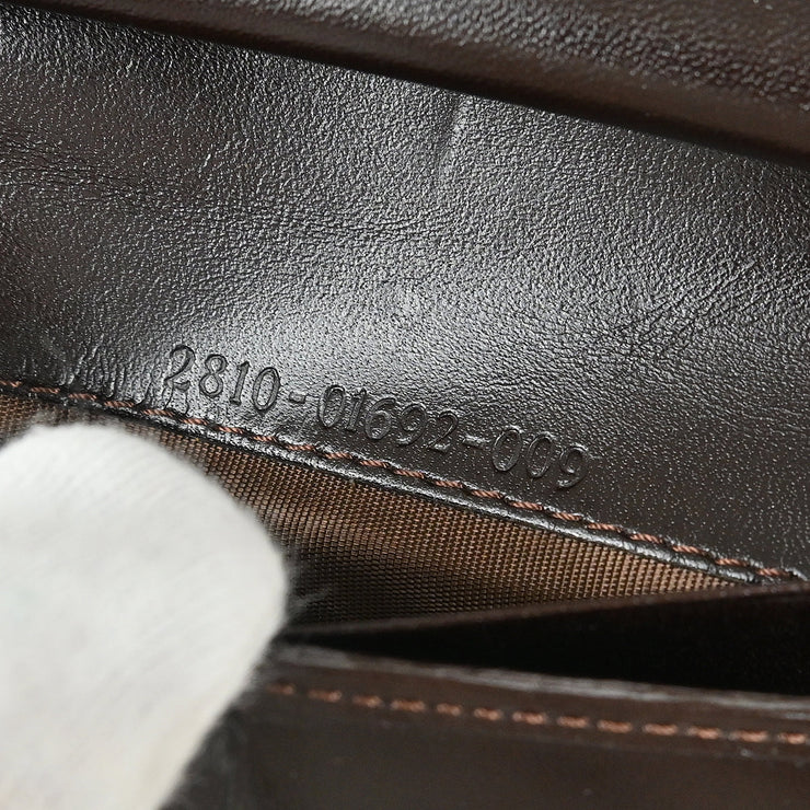 Fendi Brown Zucca Wallet Purse