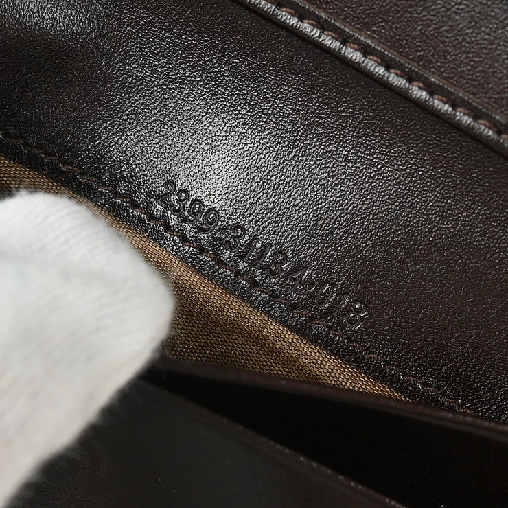 Fendi Brown Zucca Wallet Purse