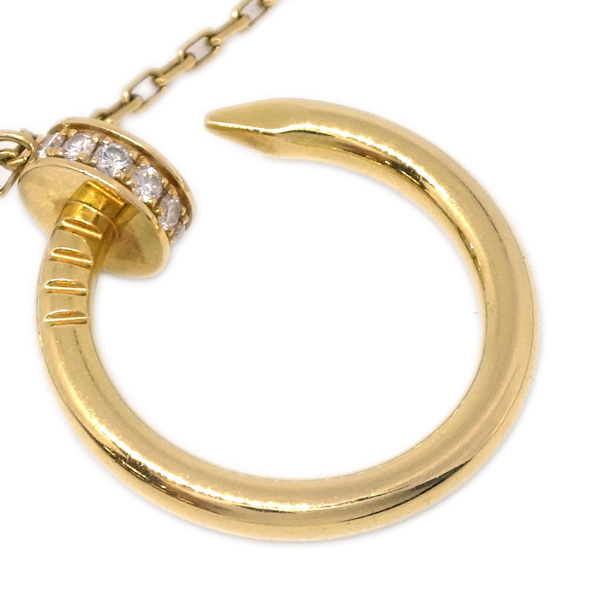Cartier Juste Un Clou Pendant Necklace Au750 GRJ985 PGI Gold