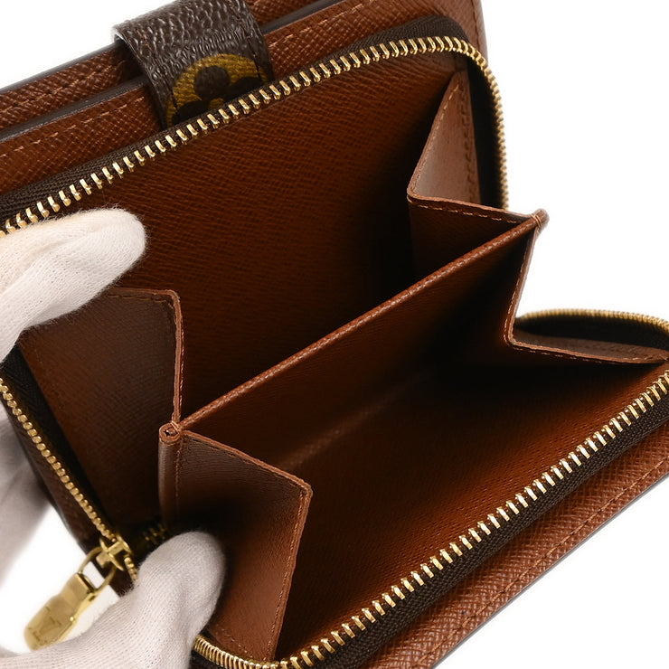 Louis Vuitton Monogram Compact Zip Wallet M61667