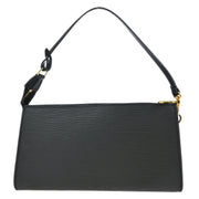 Louis Vuitton Black Epi Pochette Accessoires Handbag M52982