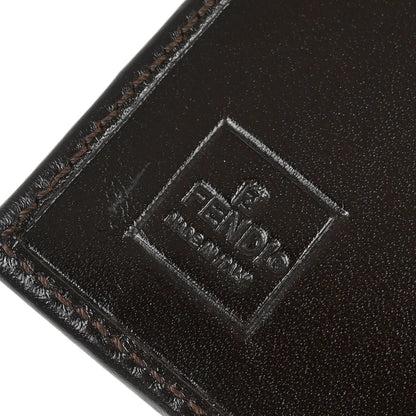 Fendi 2000 Brown Zucca Wallet Purse