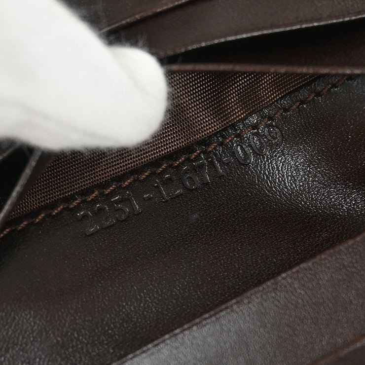 Fendi Brown Zucca Wallet Purse