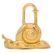 Hermes Snail 1995 Annee De la Route Cadena Gold Small Good