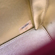 Chanel 1991-1994 Bordeaux Satin Handbag