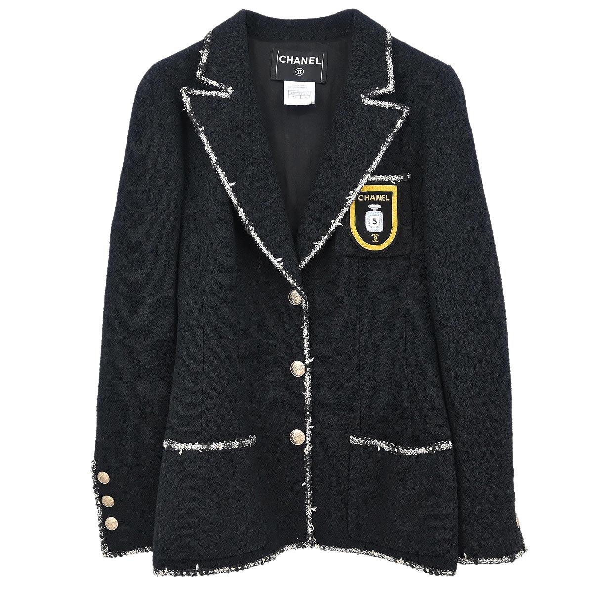 Chanel 2005 Black & White "Devil Wears Prada" Jacket #36