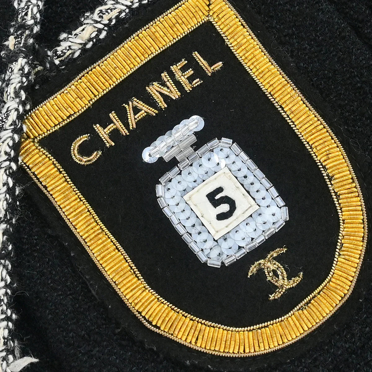 Chanel 2005 Black & White "Devil Wears Prada" Jacket #36