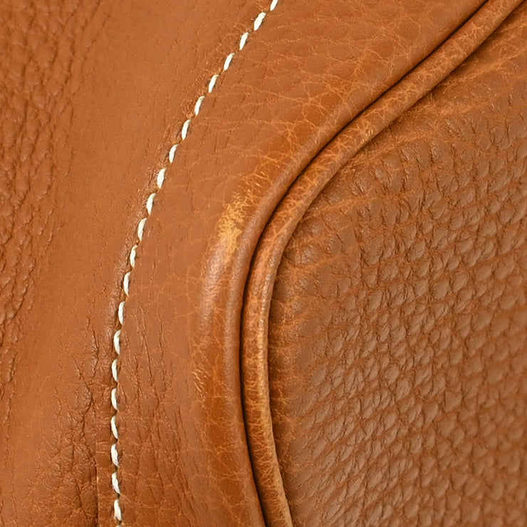 Hermes Gold Negonda Garden Party 36 PM Tote Handbag