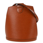 Louis Vuitton 1997 Brown Epi Cluny Shoulder Bag M52253