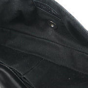 Chanel 2006-2008 Black Lambskin East West Around Chain Shoulder Bag