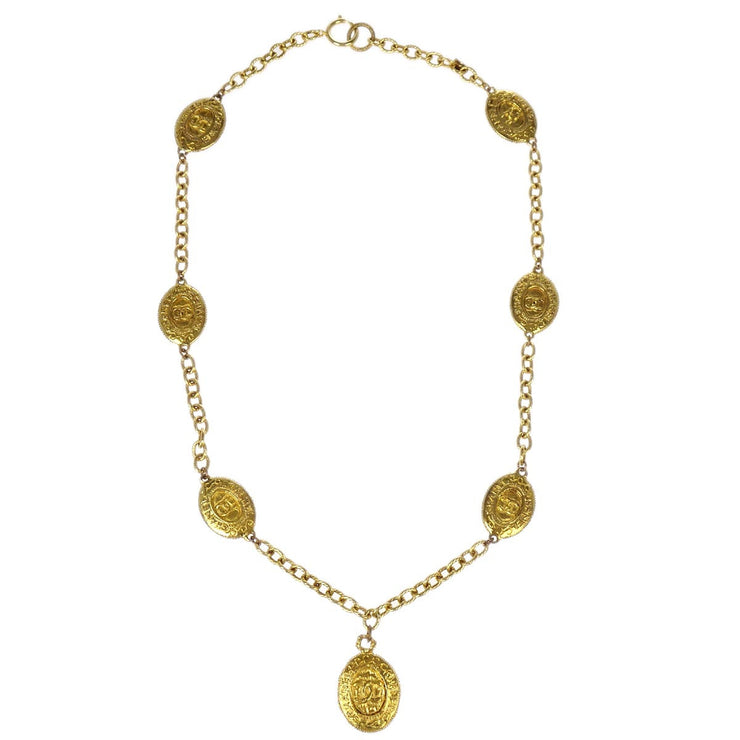 Chanel Chain Necklace Gold