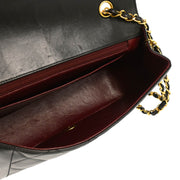 Chanel Black Lambskin Medium Diana Shoulder Bag