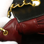 Chanel Black Lambskin Medium Diana Shoulder Bag