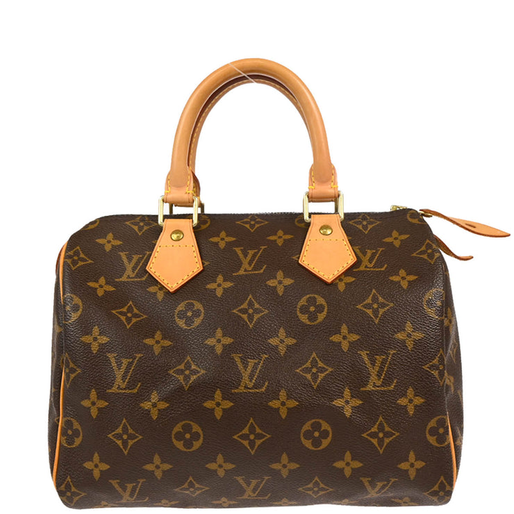 Louis Vuitton 2003 Monogram Speedy 25 Handbag M41528