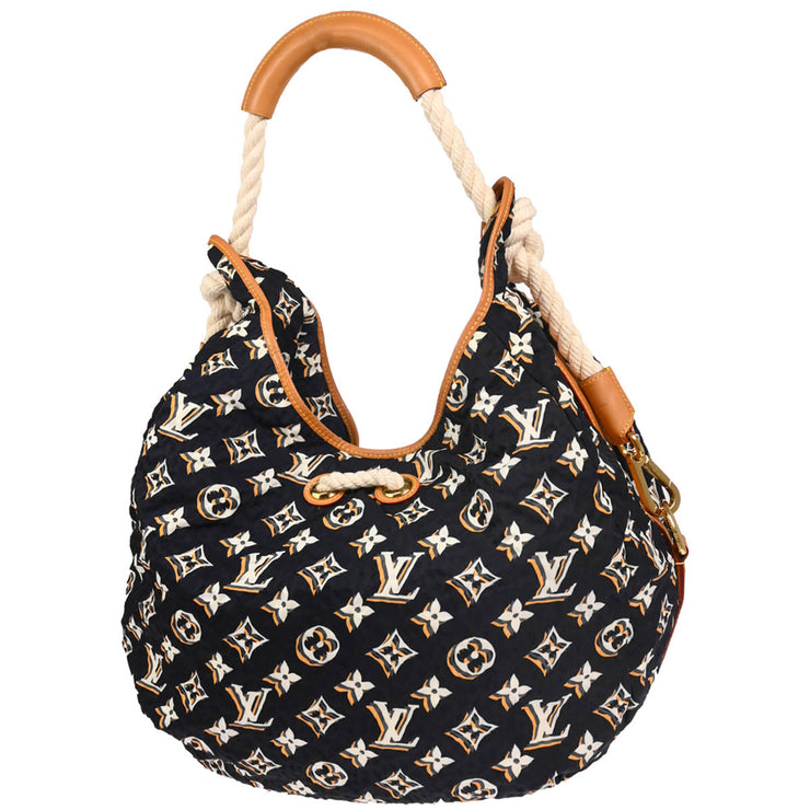 Louis Vuitton Navy Cruise Line Bulle GM Handbag M40233