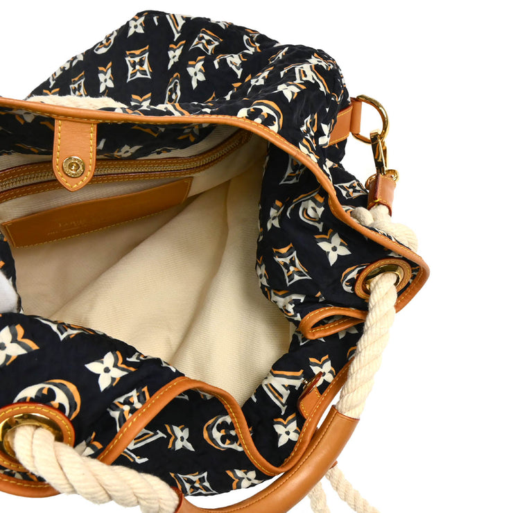 Louis Vuitton Navy Cruise Line Bulle GM Handbag M40233