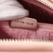 Christian Dior 2006 Pink Lambskin Medium Lady Dior Cannage 2way Shoulder Handbag