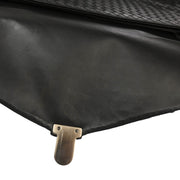 Bottega Veneta Black Intrecciato Briefcase Handbag
