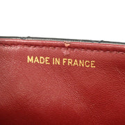 Chanel 1994-1996 Black Lambskin Mini Classic Square Flap Shoulder Bag 17