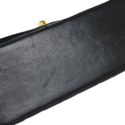 Chanel Black Lambskin Small Diana Shoulder Bag