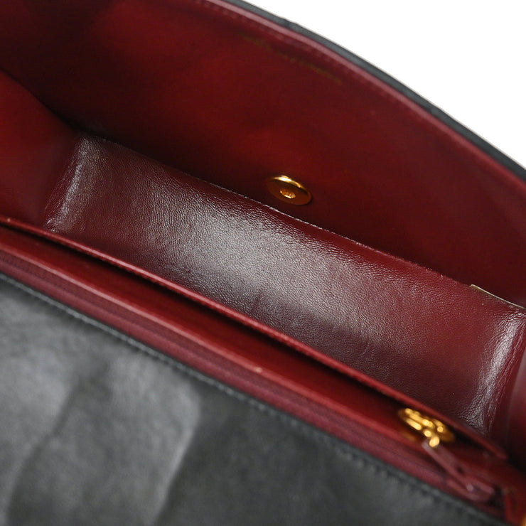 Chanel Black Lambskin Small Diana Shoulder Bag