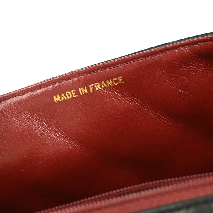 Chanel Black Lambskin Small Diana Shoulder Bag
