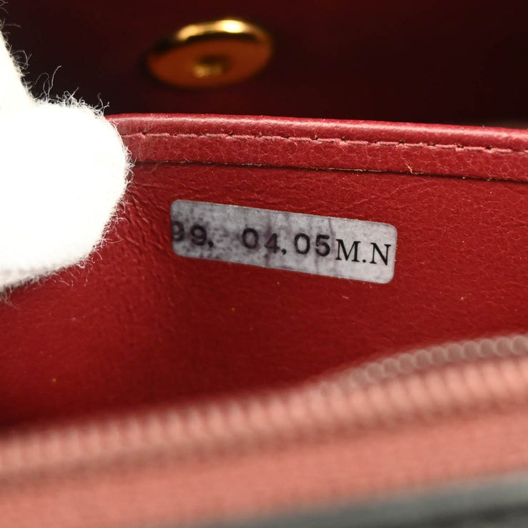 Chanel Black Lambskin Small Diana Shoulder Bag