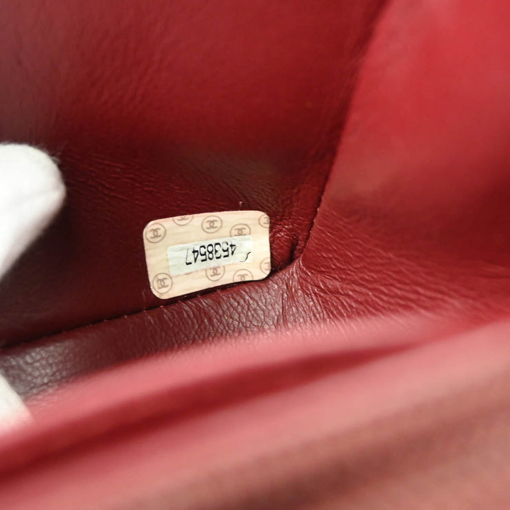 Chanel Black Lambskin Small Diana Shoulder Bag